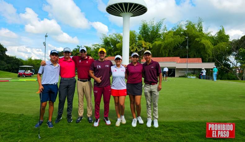 Equipo de golf del Tolima afina su preparación para los Juegos Nacionales Juveniles 2024