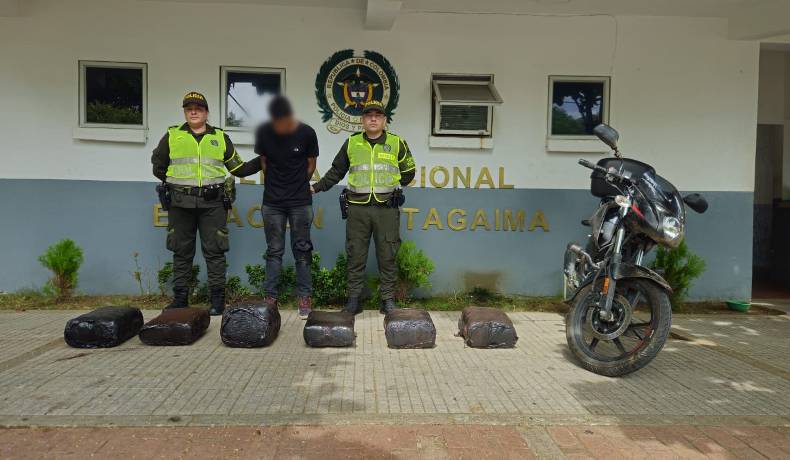 En vías de Natagaima capturado conductor con estupefacientes