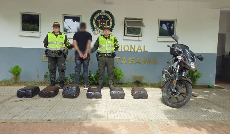 En vías de Natagaima capturado conductor con estupefacientes