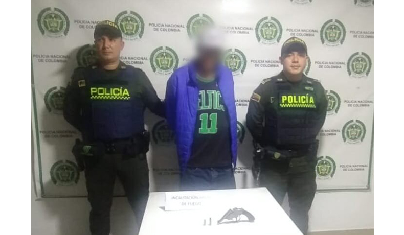 Capturado Pipe e incautada un arma de fuego con munición