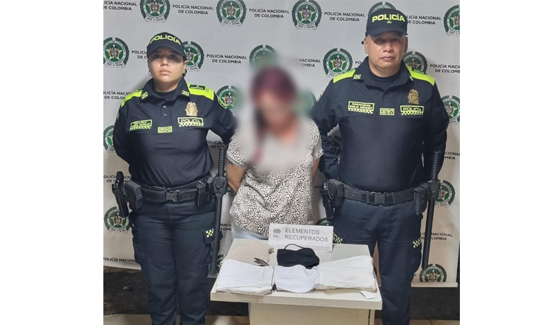 Intentó ocultar la mercancía en su faja para evadir la seguridad