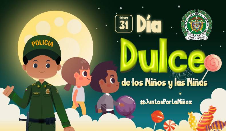 Policía se prepara para garantizar la seguridad de los niños, niñas y adolescentes durante el 31 de octubre