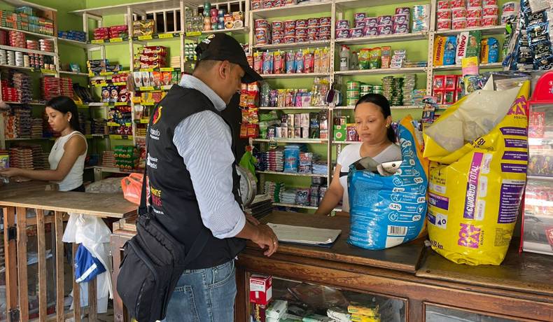 Visita efectiva a establecimientos de alimentos en Planadas