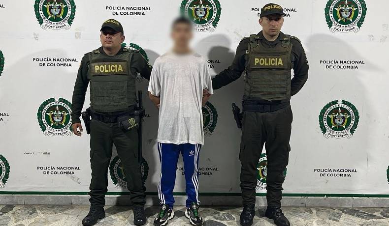 Por extorsión fue capturado un hombre en el Parque Centenario de Ibagué