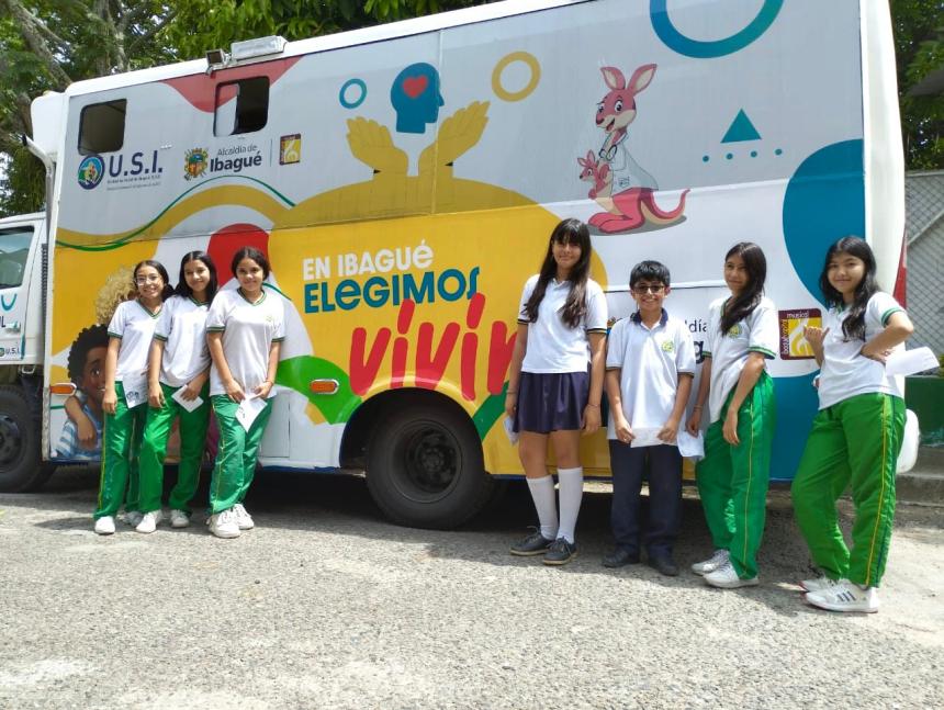 Más de 120 estudiantes se han atendido con la estrategia En Ibagué elegimos vivir