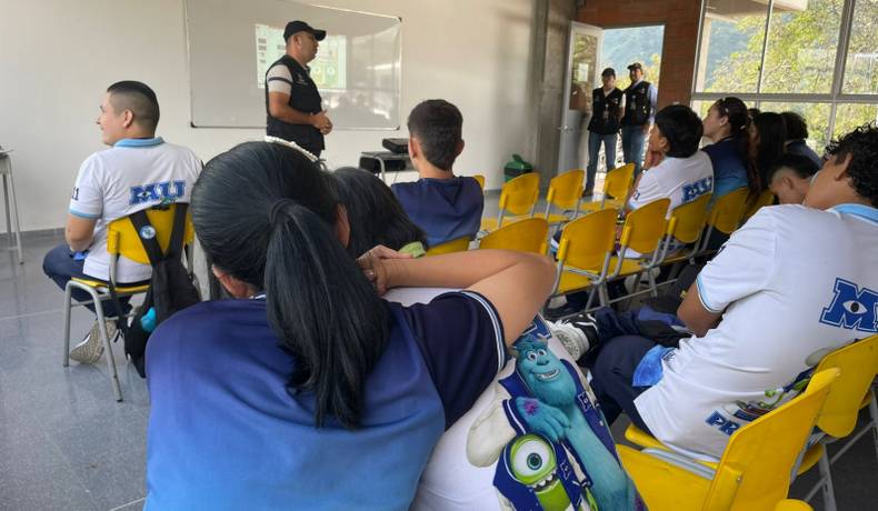 El GOAT realizó Jornada de sensibilización con jóvenes