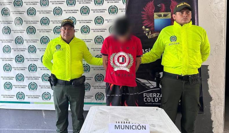 Detenido un sujeto e incautada munición en El Espinal