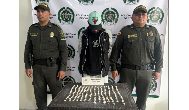 Capturado con 201 dosis de estupefacientes en Cajamarca