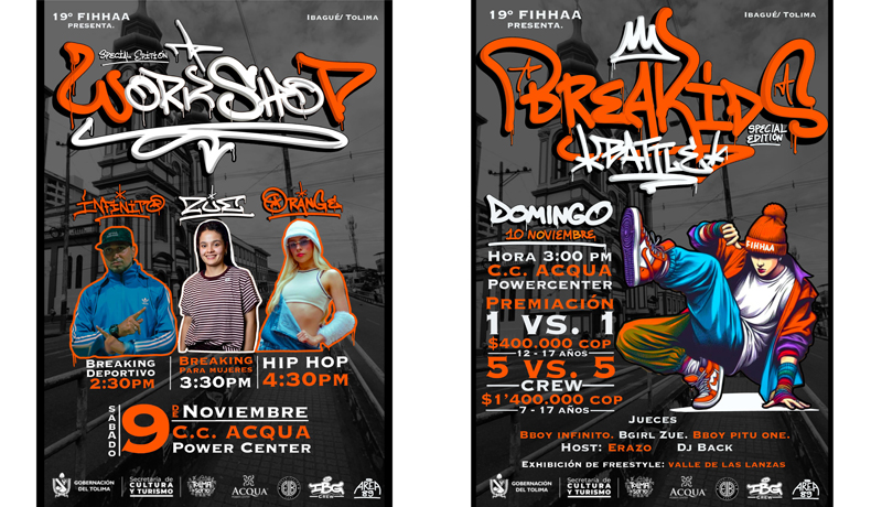 La cultura y arte urbano del Hip Hop será la protagonista este fin de semana en Ibagué