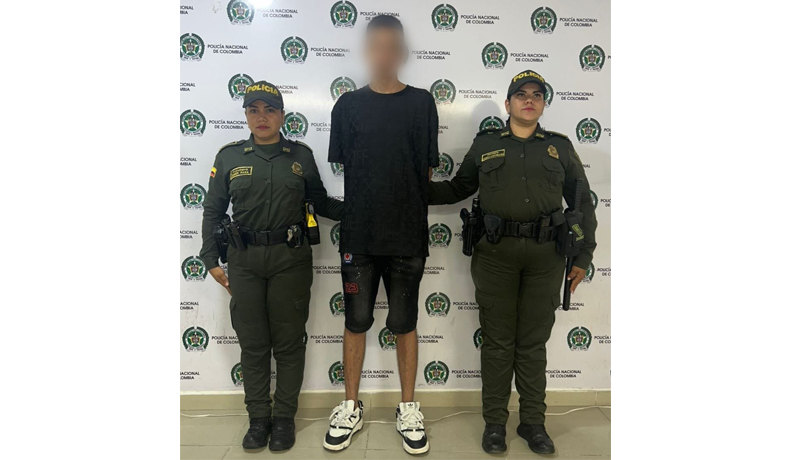 Un capturado por hurto calificado y agravado y porte ilegal de armas de fuego