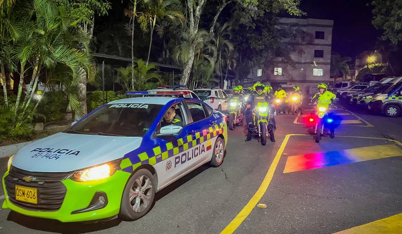 16 capturados, 4 armas de fuego y 299 armas blancas incautadas dejaron en Ibagué