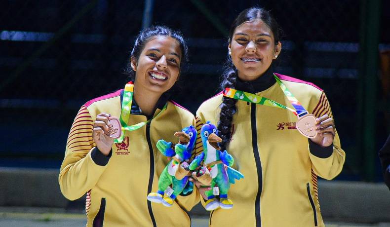 Medalla de bronce histórica para el voleibol playa del Tolima