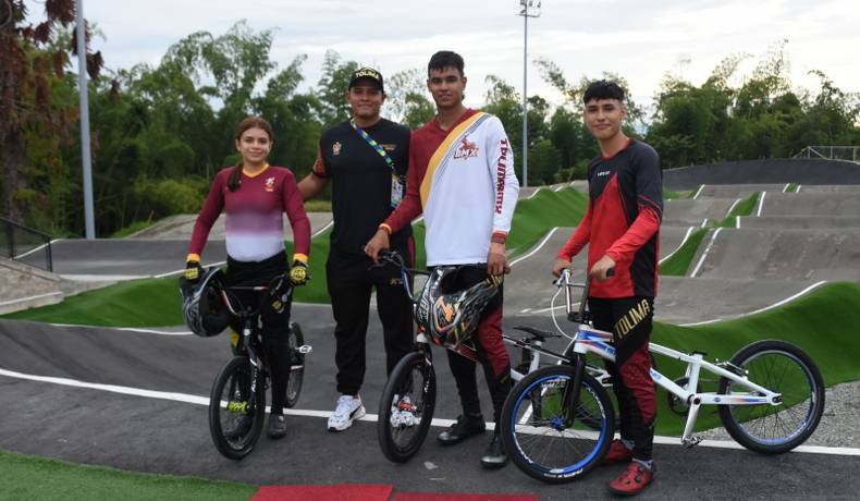 Se sembraron las mangas de BMX en los Juegos Nacionales Juveniles