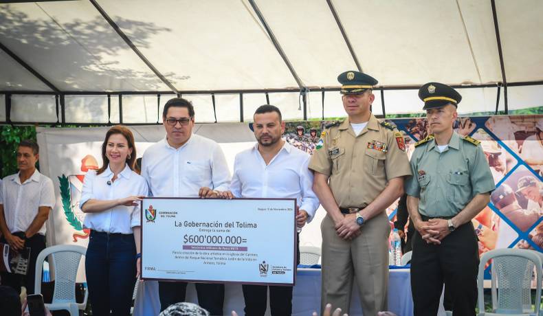 Gobernación del Tolima anuncia la construcción del Parque Jardín de la Vida en Armero