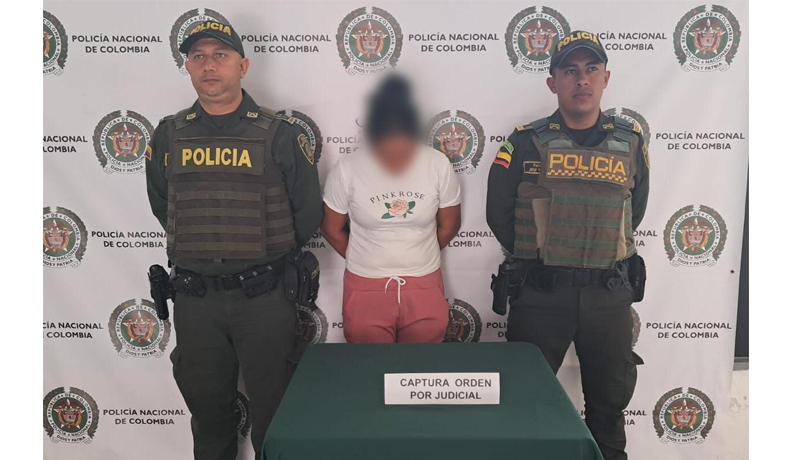 Nataly fue capturada en el Guamo, era requerida por autoridades de Ibagué