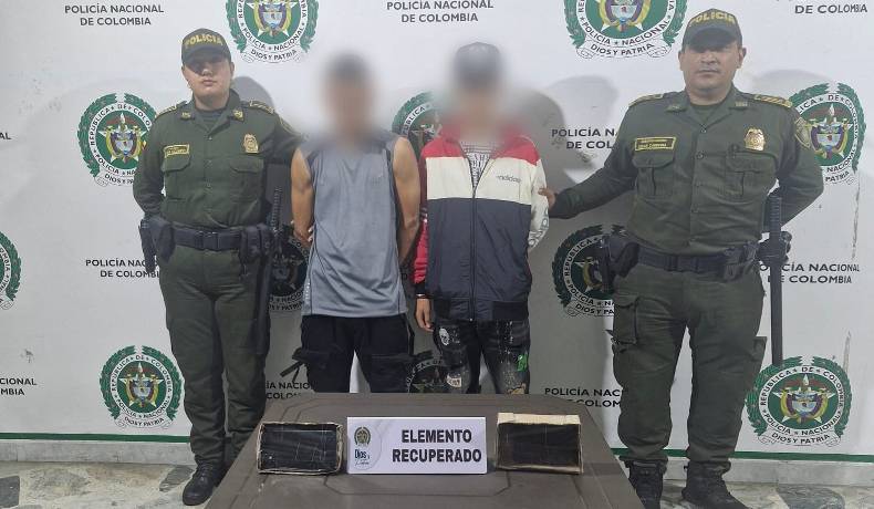Un capturado y un aprehendido que estarían implicados en un hurto
