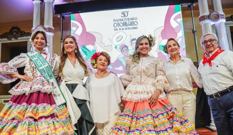 ¡Agéndese! Esta es la programación del 50° Festival Folclórico Colombiano