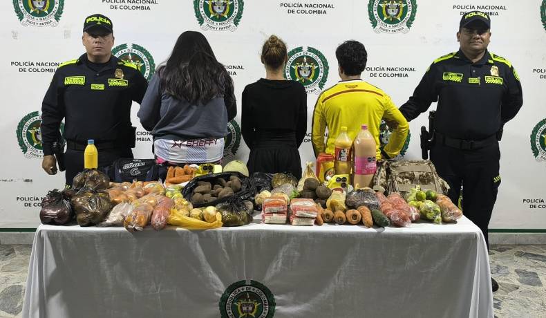 La Policía impidió que 200 niños de una institución educativa se quedarán sin PAE