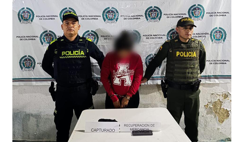 Capturada mujer de nacionalidad extranjera por hurto en Icononzo