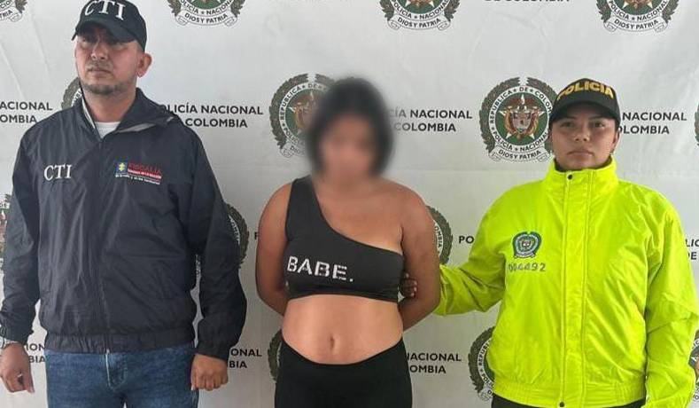 En Honda fue capturada Mariana, requerida por autoridades de Itagüí 