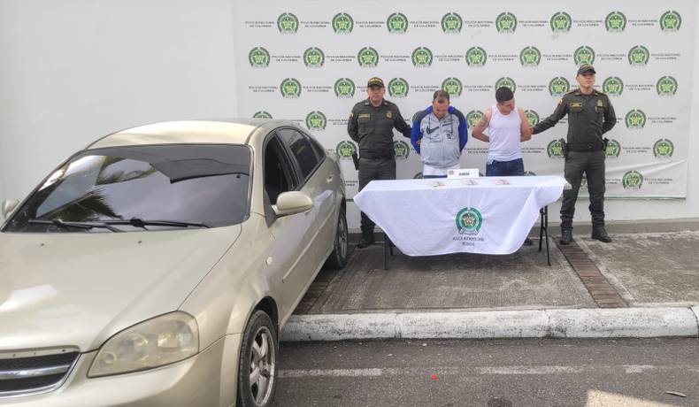 Capturados 2 sujetos que se dedican a cometer hurtos en varias ciudades del país