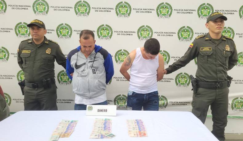 Capturados 2 sujetos que se dedican a cometer hurtos en varias ciudades del país