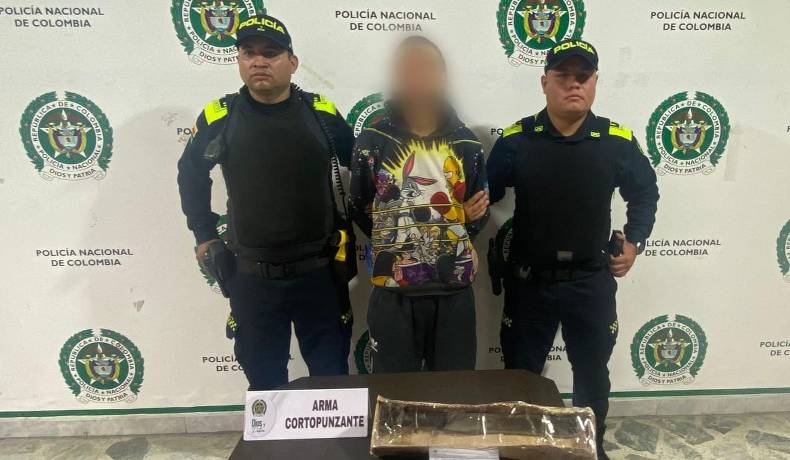 Capturado por el delito de lesiones personales al sur de la ciudad