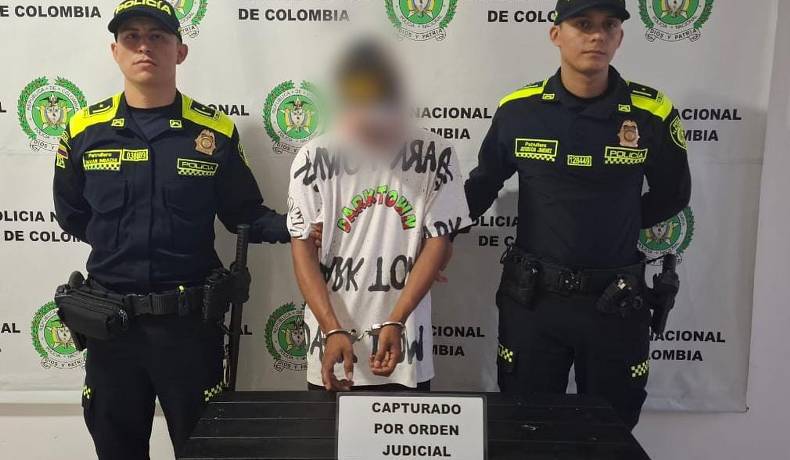 Un capturado en Ortega por el delito de acceso carnal violento