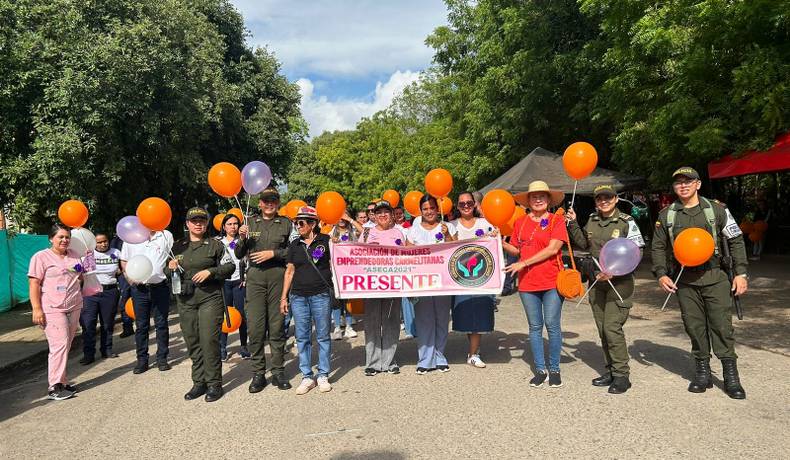 Policía Tolima realizó acompañamiento e interlocuciones para prevenir la violencia de género