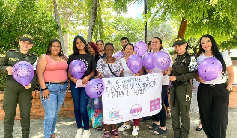 Policía Tolima realizó acompañamiento e interlocuciones para prevenir la violencia de género