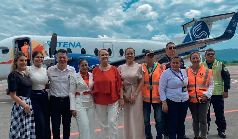 Despegue histórico en el Tolima: primer vuelo comercial une Flandes y Bogotá en 20 minutos