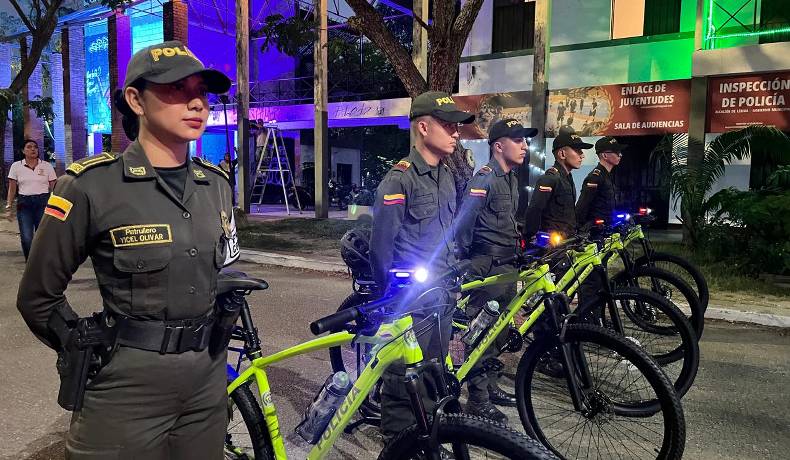 En Lérida, Policía Tolima recibió cinco bicicletas por parte de la Alcaldía