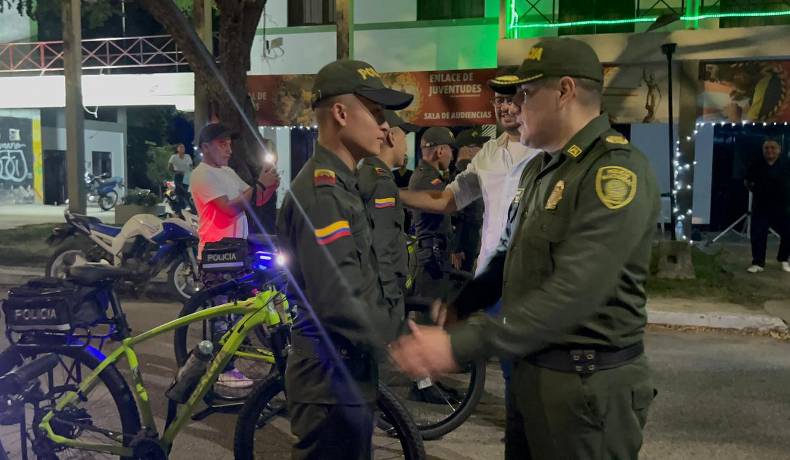 En Lérida, Policía Tolima recibió cinco bicicletas por parte de la Alcaldía