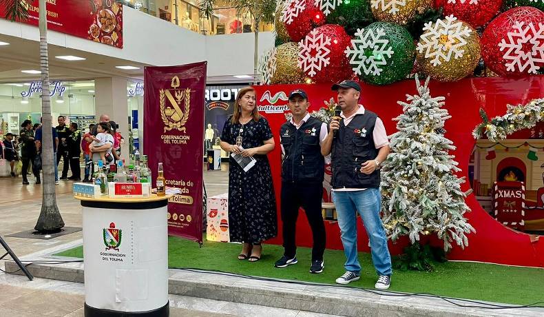 Grupo Anticontrabando del Tolima dio inicio a la Navidad con Legalidad desde Ibagué