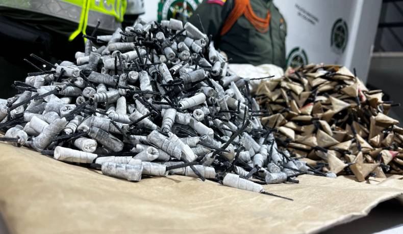 Policía en Ibagué incautó más de 192 kl de pólvora