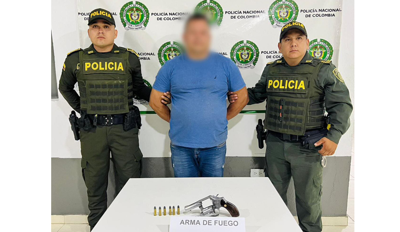Capturado un sujeto e incautada un arma de fuego en San Antonio