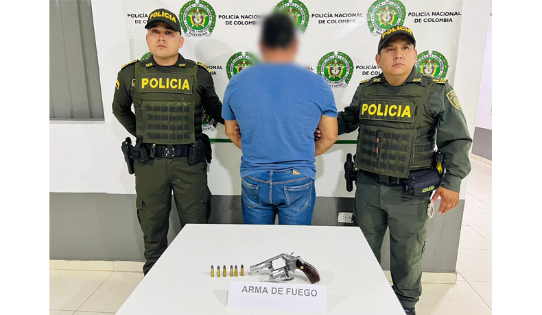 Capturado un sujeto e incautada un arma de fuego en San Antonio