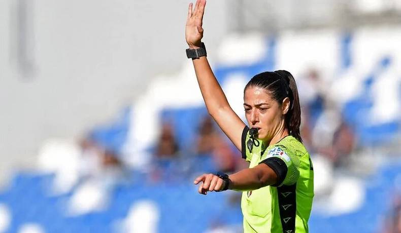 Terna arbitral femenina dirigirá por primera vez un partido de la Serie A