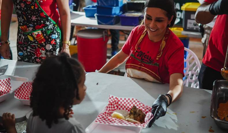 Cena de Navidad en el Parque Galarza de Ibagué