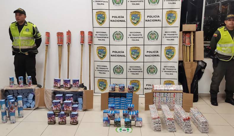 Escuadrón Anti Pólvora ha incautado más de 2.355 kilos de material pirotécnico durante este fin de año