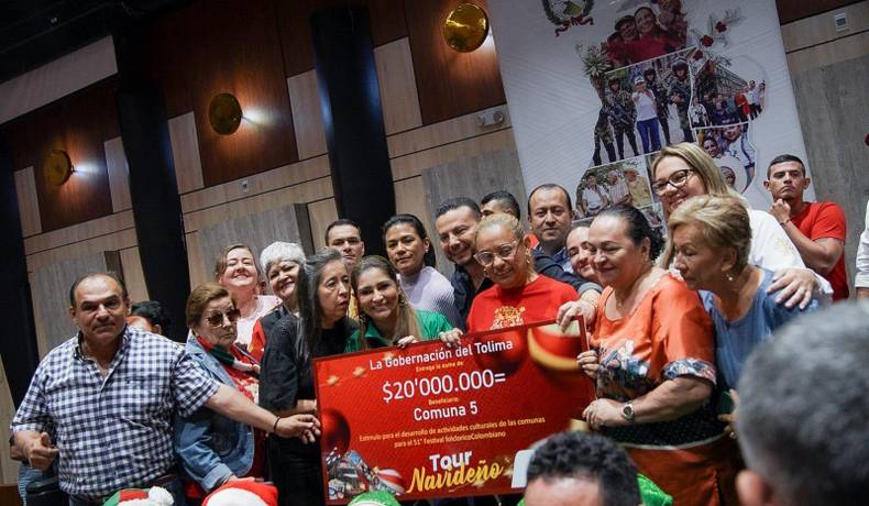Tres comunas de Ibagué ganadoras del Concurso de las Mejores Cuadras Navideñas