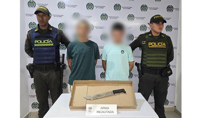Captura de tres personas por homicidio con arma blanca en Ibagué