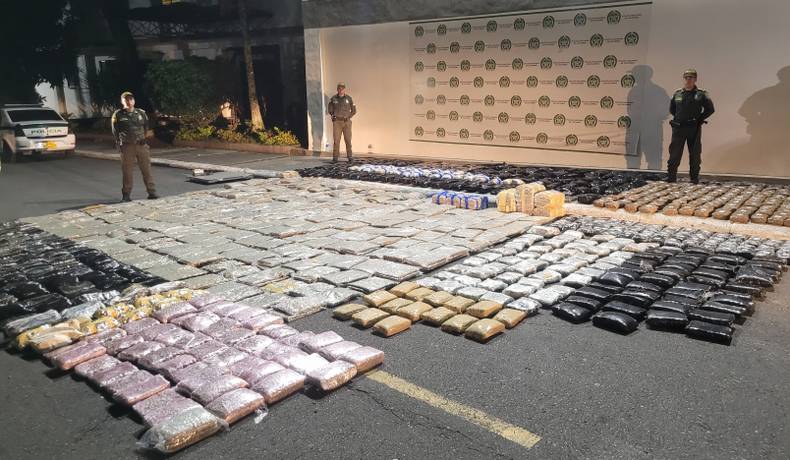 945 kilos de marihuana fueron incautados en la variante de Ibagué