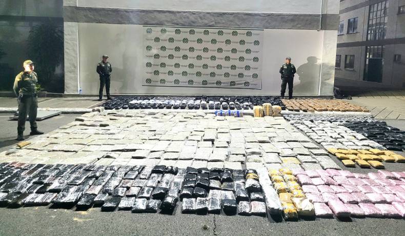 945 kilos de marihuana fueron incautados en la variante de Ibagué