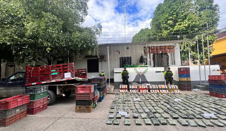 Incautados más de 300 kilogramos de marihuana en vías de Flandes