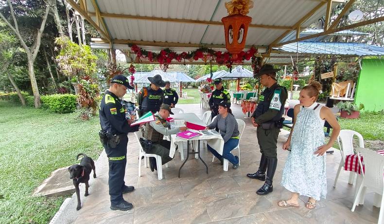 La Policía Nacional sigue reforzando la seguridad en la zona rural de Ibagué