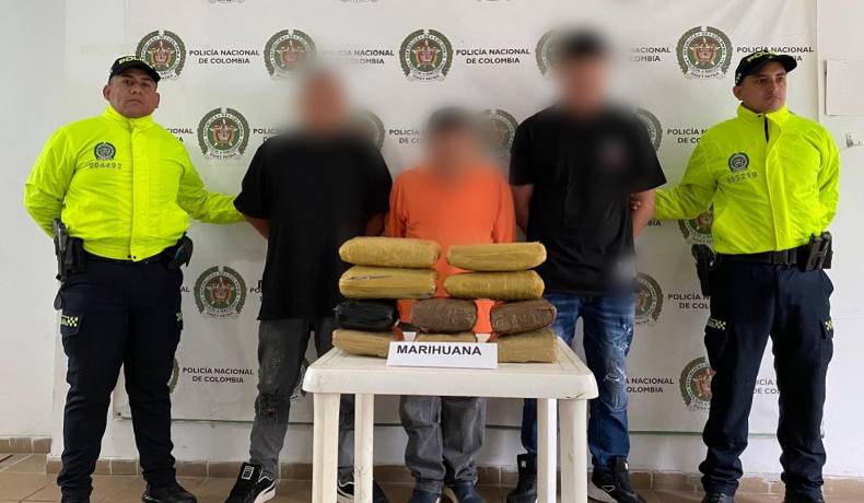 Más de 10 kilogramos de marihuana incautados en este inicio de año