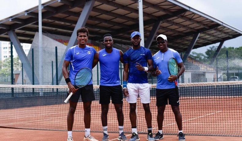 Selección de Barbados ya entrena en Ibagué para la Copa Davis