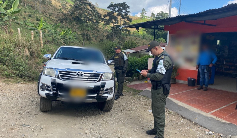 En el corregimiento de Convenio en el Líbano, Policía Tolima implemento plan Estamos Unidos por el Campo