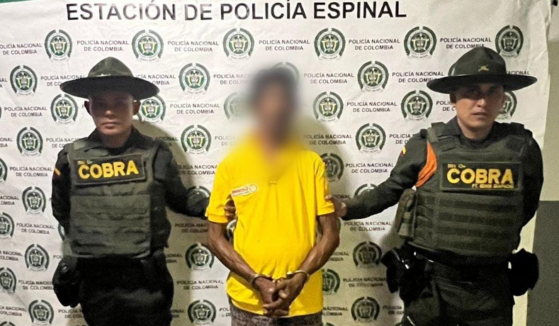 En el Espinal, Carabineros logran la captura de un sujeto por contaminación ambiental